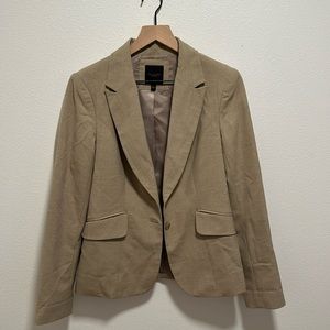 Tan The Limited Blazer Jacket size 8
